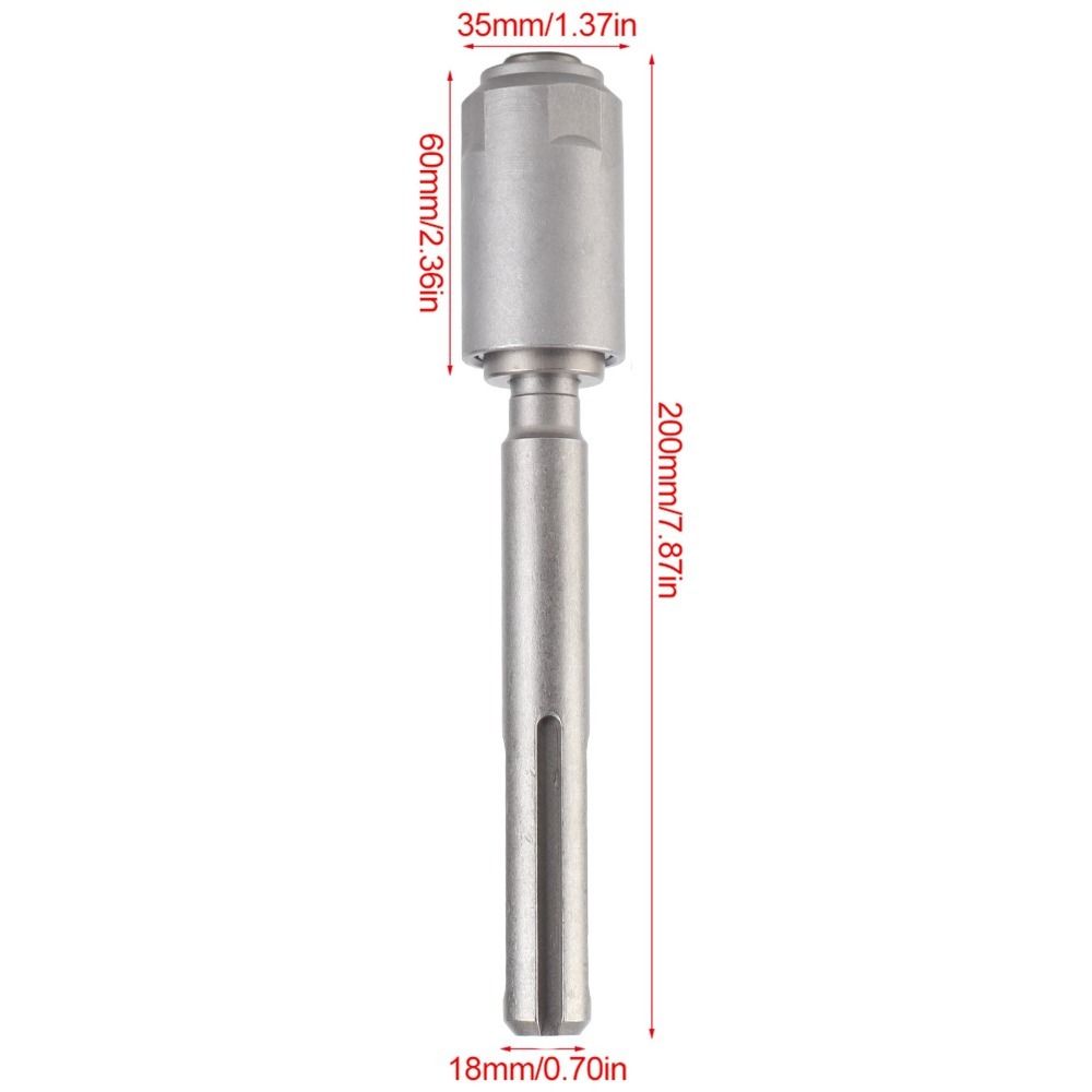 Steel Hammer Conversion Rod Five Pit Hexagonal Handle Drill Converter Shank  Household