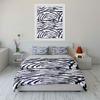 Abstract Blue Swirl Lines. Bedding Sets Duvet Cover Sets Duvet Covers Pillowcases(1*Duvet Cover 2*Pillowcases Without Duvet Insert)