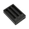 3 Channel Battery Charger Smart Safe Fast Battery Charger Hub with LED Indicator for Insta360 ONE X2 Camera
