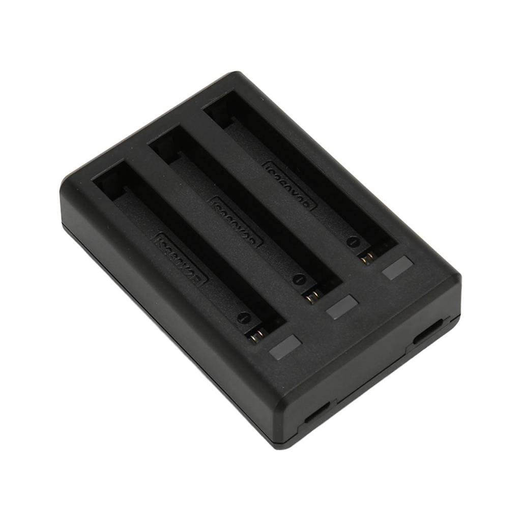 3 Channel Battery Charger Smart Safe Fast Battery Charger Hub with LED Indicator for Insta360 ONE X2 Camera