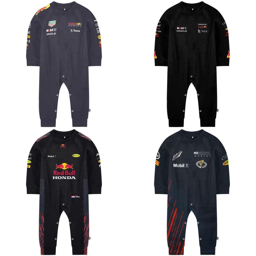 F1 Racing Enthusiast Children Crawling Costume Jumpsuit For Toddlers 1 To 3 Years