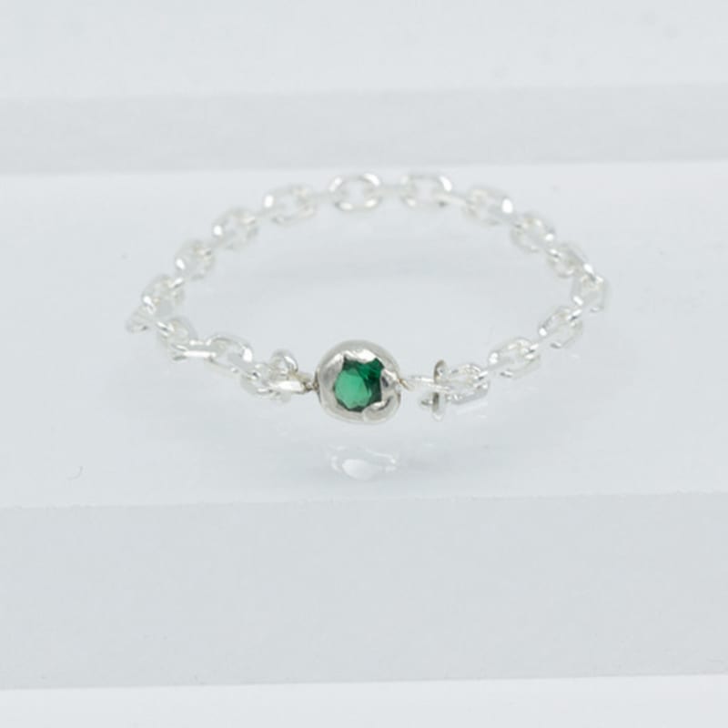 Studio curve Stenkedje-ring