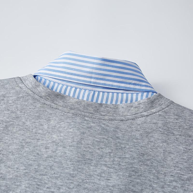 Charles Heart Patchwork Polo Sweatshirt