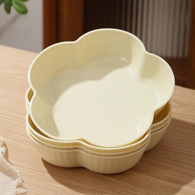 Flower Fruit Plate Home Living Room Snack Plate Fruit Plate Candy Plate Front Desk Snack Plate