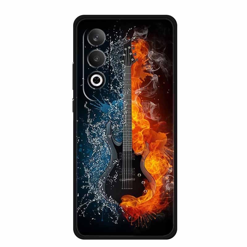 Für OnePlus Nord CE4 Hülle Weiche Schwarze Silikonhüllen Abdeckung für OnePlus Nord CE 4 5G Cartoon Tier Funda 6.7" 1+ Nord CE4 Abdeckung