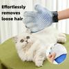 Pet Grooming Glove Cats/Dogs Brush Rabbit Comb Grooming Brush Bath Cleaning Glove Pet Hair Removal Deshedding Brush Glove