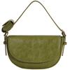 New Trendy Street Saddle Bag Retro Trendy Fashionable Shoulder Bag Simple and Atmospheric Crossbody Bag for Women