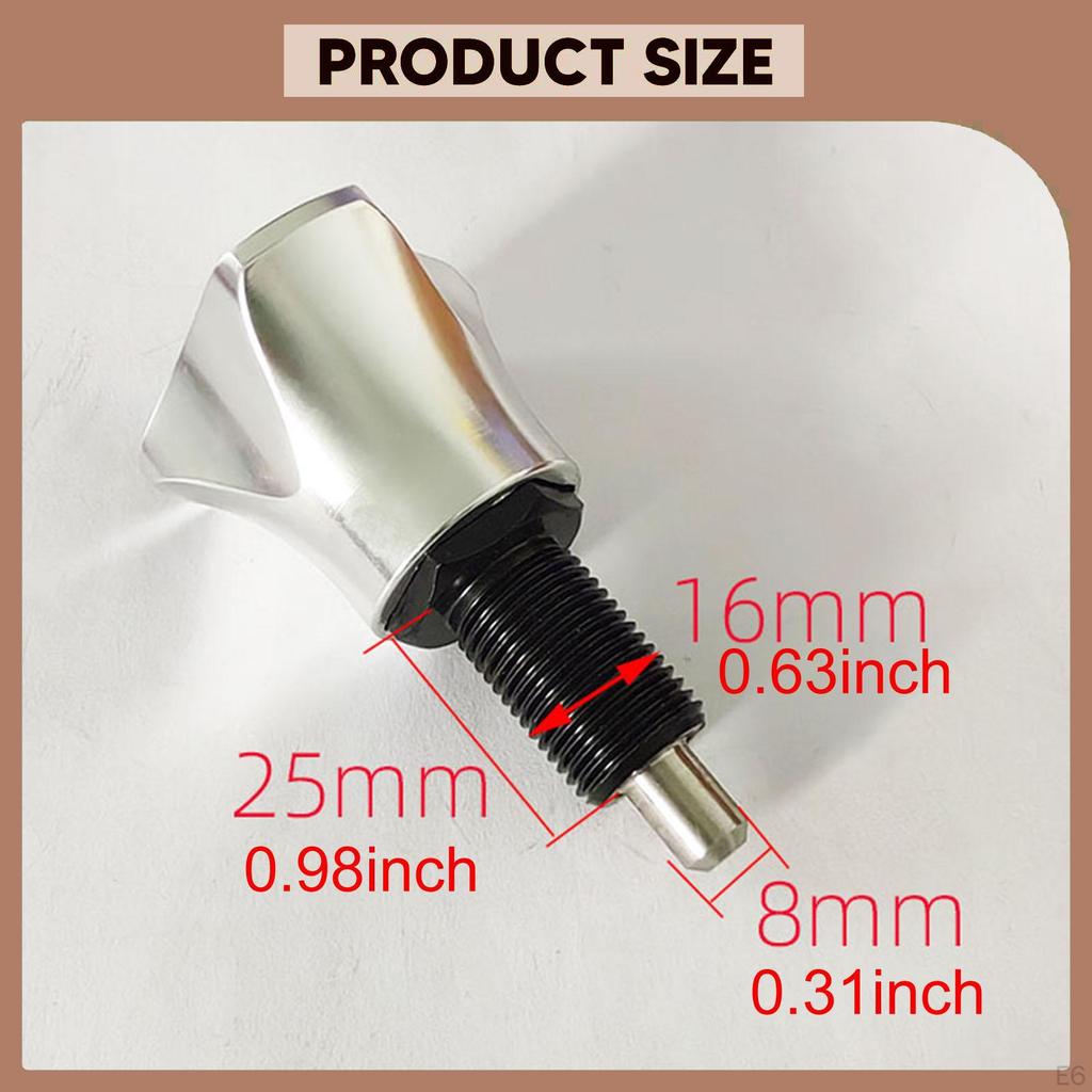 Bike Pull Pin Spring Knob Fitness Equipment Part Easy To Intall Aluminum Alloy Universal Adjustment