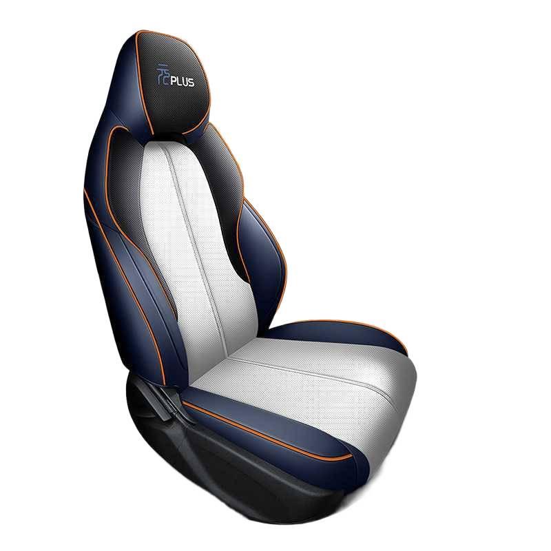 2024 BYD Yuan Plus Honor Model Cartoon Car Seat Cover, Full Surround, All-Season Cushion.