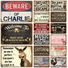 Vintage Metal Plate Tin Sign Plates Bar Retro Metal Sign Wall Art Mural Aesthetic Room Home Decor Items Poster Garage Decoration