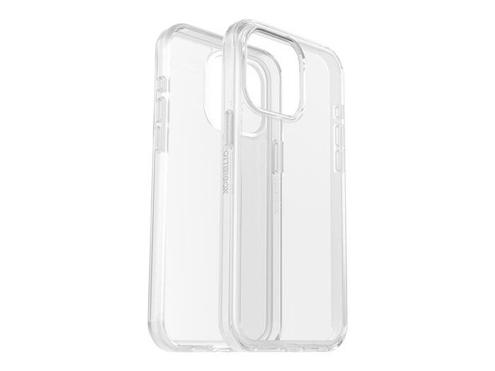 Coque smartphone - otterbox - symmetry clear - iphone 15 pro max - protection élégante - facile à installer
