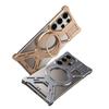 Samsung S26 Ultra Aluminum Heat Dissipation Magnetic Armor - 360° Bracket & Anti-Fall Protection