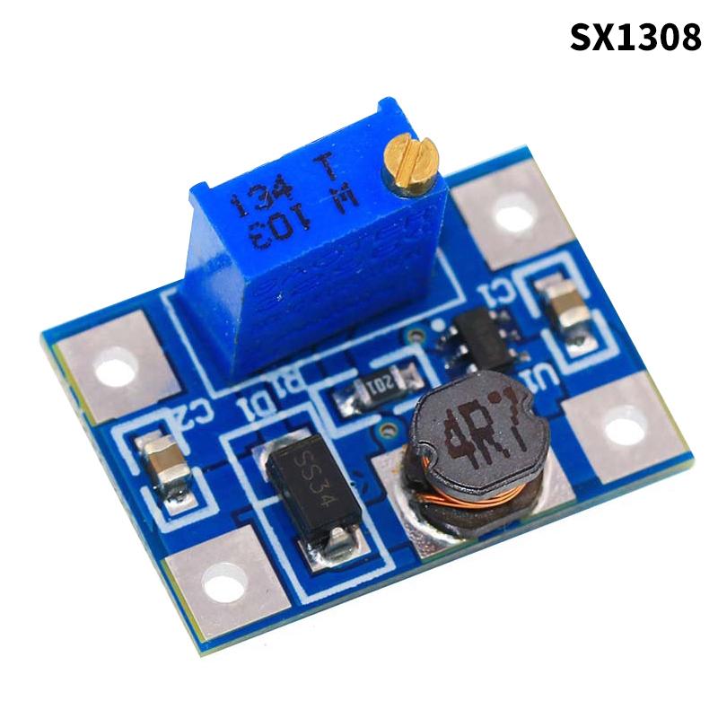 

Підвищувальна плата 2А DC-DC Підвищувальний модуль MT3608 Підвищувальна плата Type C Для автомобіля/Павербанка/Високопотужний модуль перетворення живлення Вихід 28В