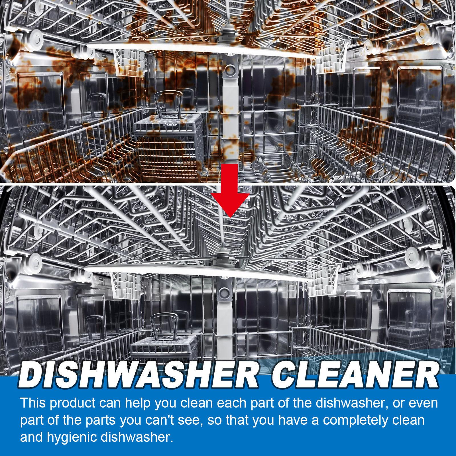 JUE-FISH Средство для чистки посудомоечных машин Средство для удаления сильных масляных — фото 9