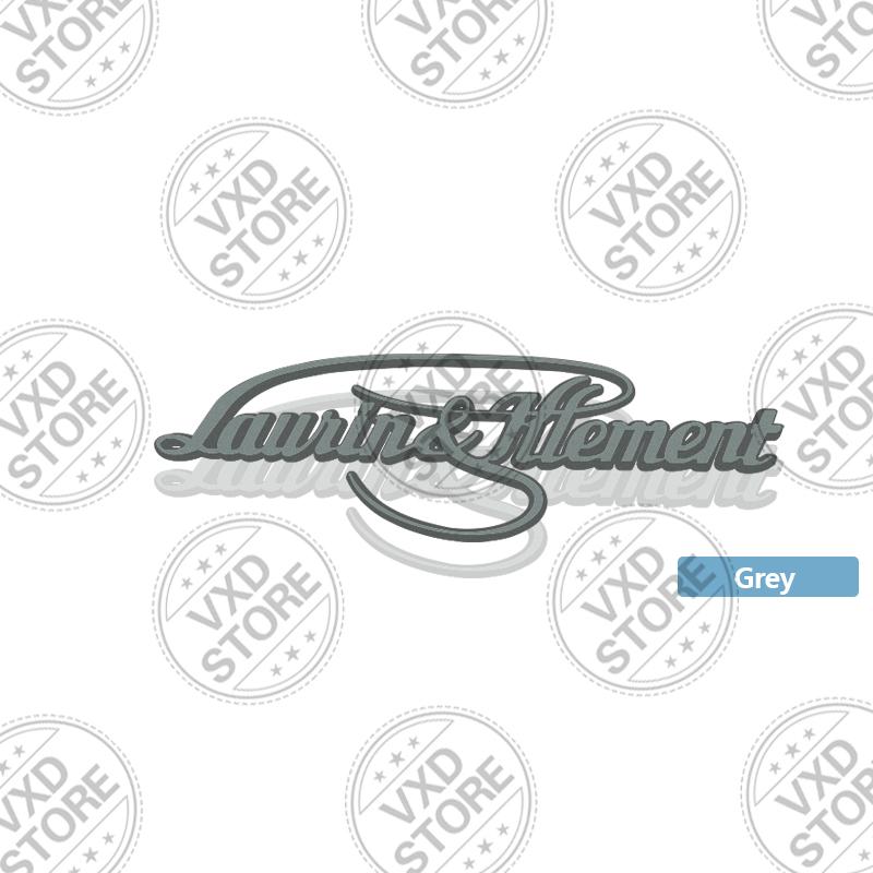 AAAIY1 Für L&K Laurin & Klement Kodiaq Octavia Superb Scala Karoq skoda Auto 3D Metall Plakette Aufkleber Auto Heckklappe Emblem