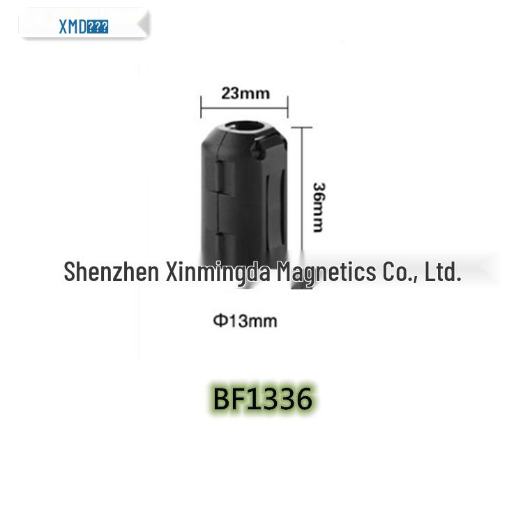 Nickel-Zinc Ferrite EMI/EMC Anti-interference Magnetic Ring Core Buckle