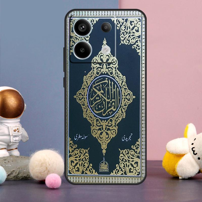 Holy Quran Arabic Case For Xiaomi Redmi Note 14 13 9 10 11 12 15 Pro Plus Redmi 15 15C 14C 10C 12C 13C Cover
