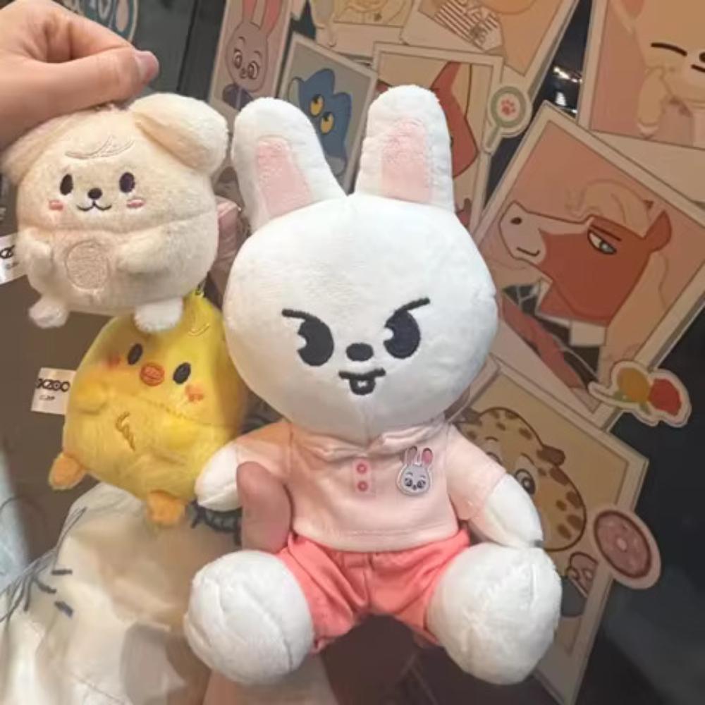 Skzoo Plush Stray Kids Plush Toy Toy Anime Character Zkzoo Pop-up Same Doll Standing Posture Magnetic Doll Cute Gift