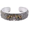 New Handmade Men's Bracelet Gluttonous Opening Adjustable Bracelet Fashion Domineering Jewelry Accessories