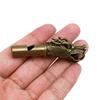 Sun Wukong Brass Whistle Ornaments Keychain Pendant Retro Decorative Figurines Dragon Head Copper Whistle Souvenir Car Pendant