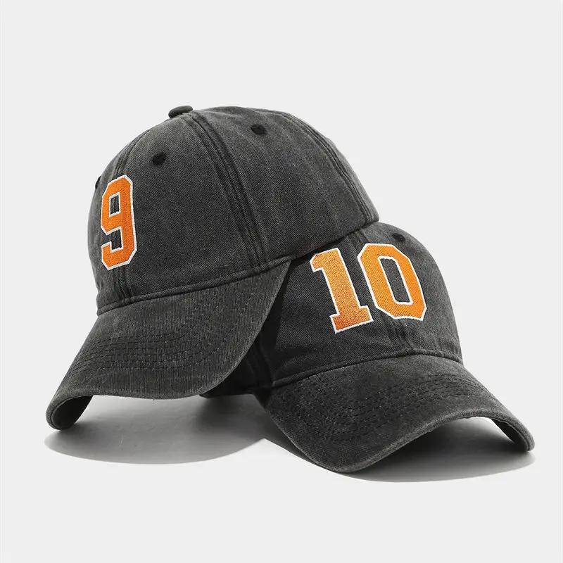 LDSLYJR Four Seasons Cotton Geometric Casquette Baseball Cap Adjustable Outdoor Snapback Hats for Men and Women 128