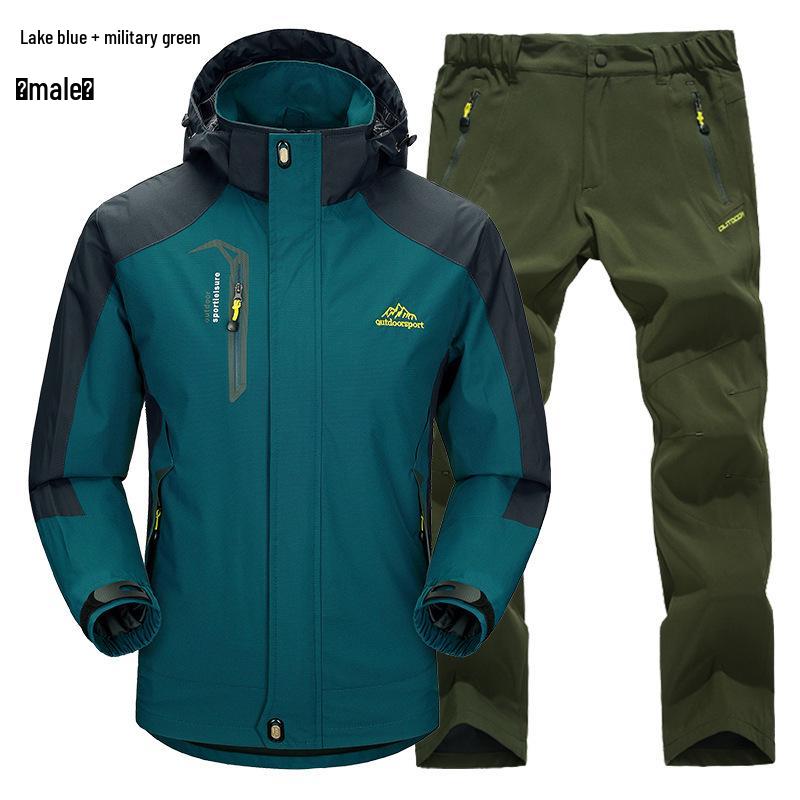 Unisex Vindtät & Vattentät Friluftsbergsklättringsdräkt för Vår/Höst