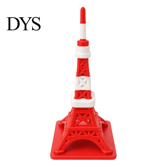 Modern Desk Decor 3D Printed Tokyo Skytree Figurine, Mini Landmark Building PLA Plastic Collectibles Decor, Creative Architectural Ornament