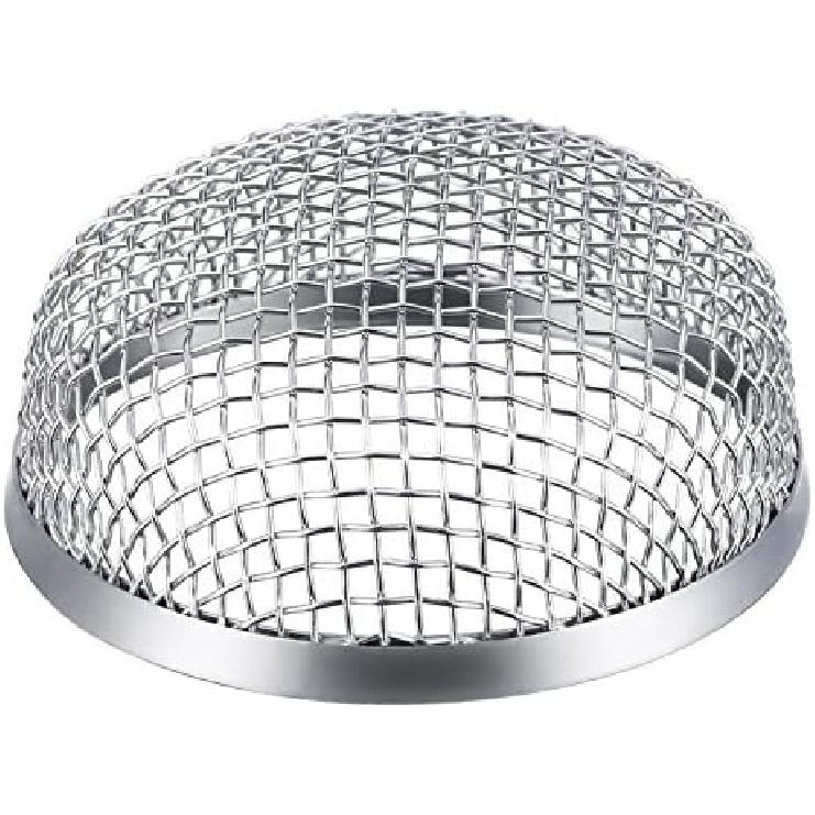 TOODOO 2 Pack Flying Ect Screen RV Furnace Vent Screen RV Water Heater Vent Cover 2.8 Inch Stainless Steel Mesh with Tallation Tool