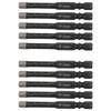 ABWR-10Pcs Diamond Drill Bits,6Mm Dry Diamond Core Drill Bit Set For ,Granite,Tile,Glass,Marble,Brick,Stone Easy Install