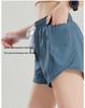 Women's Quick-Dry Loose Two-Piece Sports Shorts: Anti-Exposure, Running, Training, Yoga 5-Point Fitness Pants