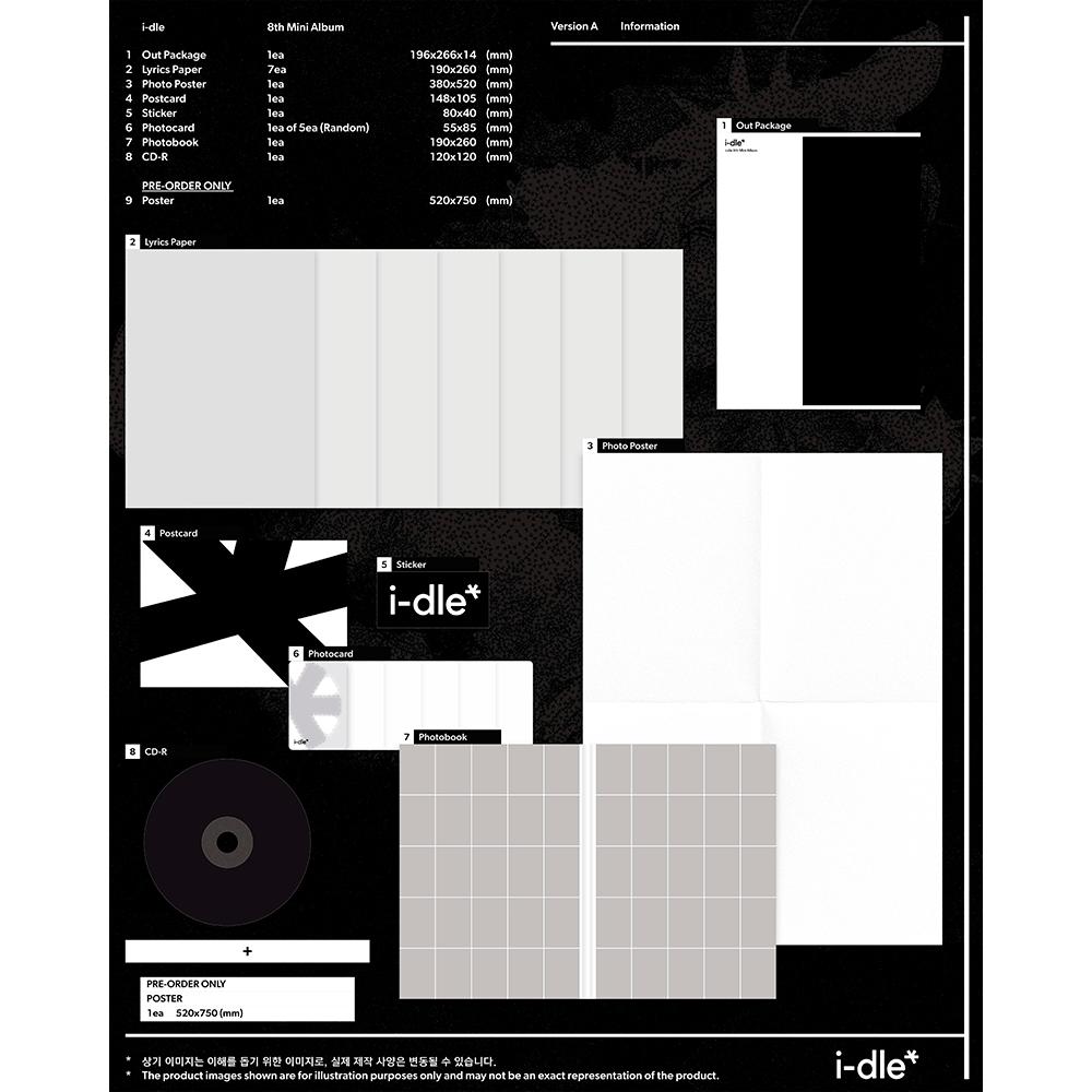 I-dle - 8. Mini Album (POB)