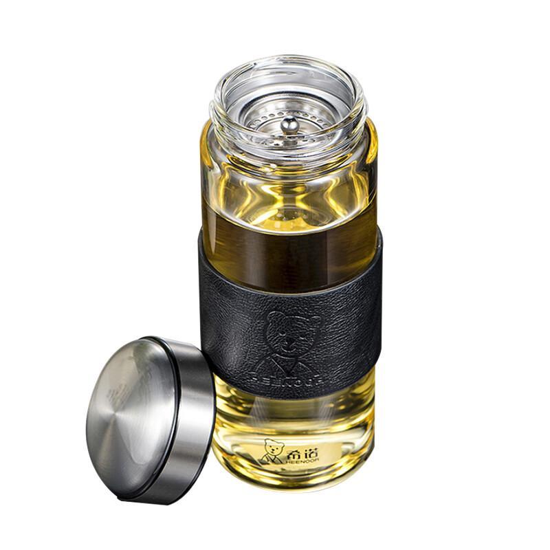 Heenoor Single Wall Glass Tea Infuser Bottle