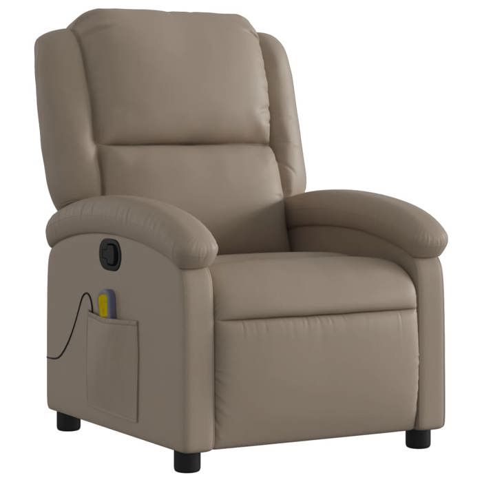 VidaXL Reclining Massage Armchair, Relaxation Chair with Backrest and Footrest, Reclining Seat, TV Armchair, 371788