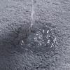Coral Fleece Emboss Bathroom Cashmere Thickening Mat Bath Non-slip Carpets In Wash Basin Bathtub Side Floor Rug Shower Room Doormat Memory Foam 3D Pad