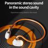 Waterproof Glowing Wireless Sport Headphone Air Conduction HiFi Stereo Music Headset With HD Microphone Low Latency Transmission
