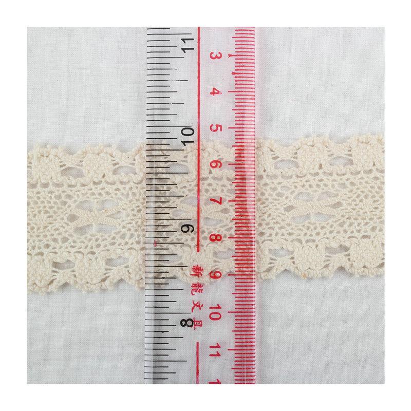 Pure Cotton Water-Soluble Cotton Thread Lace, Clothing Accessories, Woven Lace Thread Edge Decoration, Wide Lace Fringe