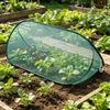 Pop-up Pflanzenschutznetz Gartenpflanzen-Netzabdeckung mit Erdspießen Insektenschutz Pflanzenschutznetz Faltbarer Erntekorb Hochbeet-Abdeckung für Pflanzenreihen