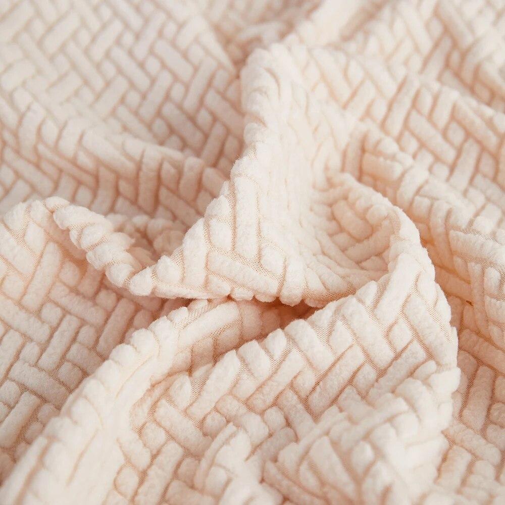 Jacquard Sofa Seat Cushion Cover Elastic Adjustable Skirted Slipcover Sofa Cover Sofa Slipcover Furniture Protector for Pets Kid