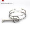 Thickened Stainless Steel Double Wire Hose Clamp for Rubber and Water Pipes