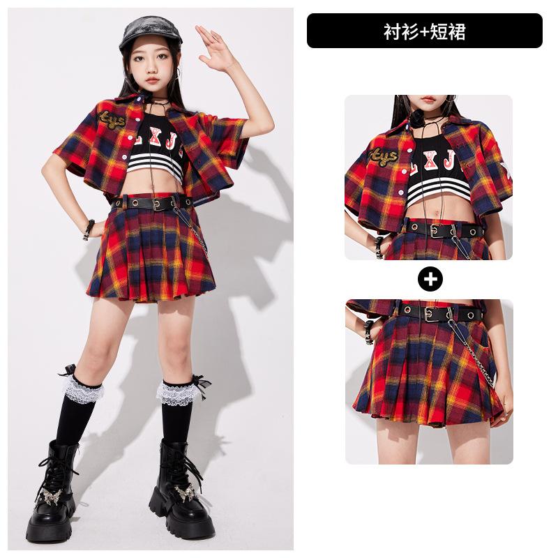 Hip-Hop Children'S Trendy Costumes, Boys' Suits, Hiphop Children'S Clothing, Hip-Hop Catwalk Girls, Jazz Drums