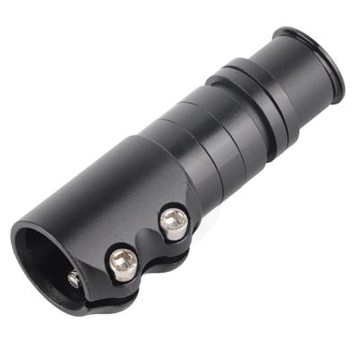 Kalnų dviračio vairo iškyšos aukštinimo prailgintuvas Aliuminio lydinio dviračio priekinės šakės vamzdžių prailgintuvasJuodas