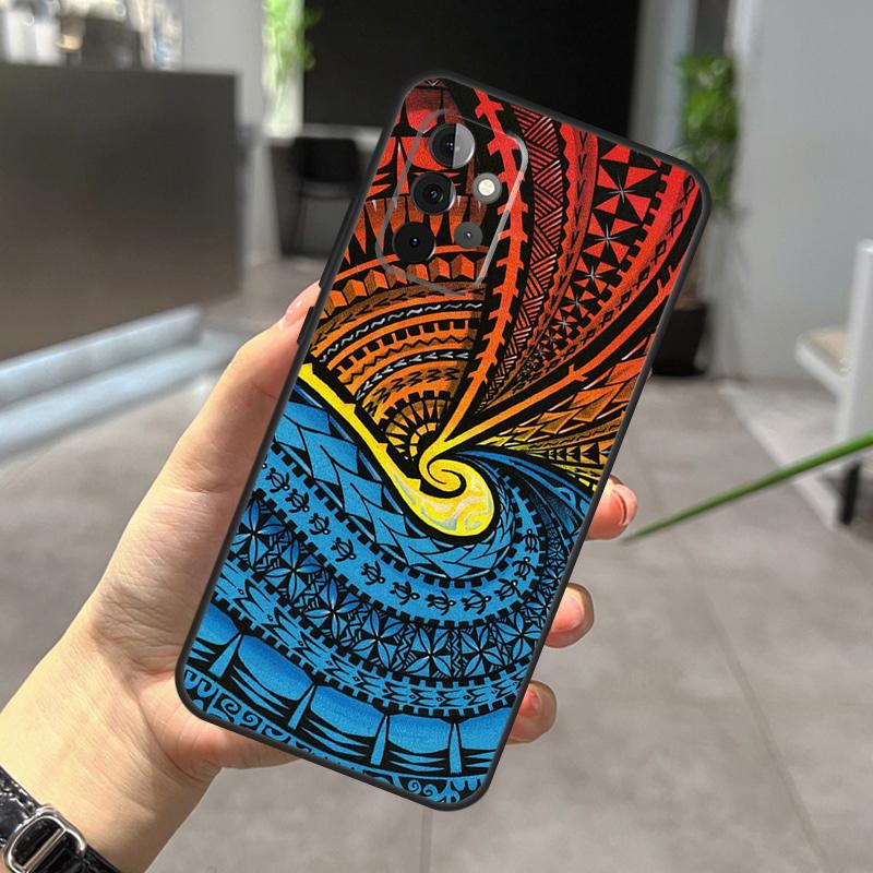 Traditional Hawaiian Island Tattoo Case For Samsung Galaxy A22 A32 A52 A15 A16 A05 A26 A36 A56 A53 A33 A13 A34 A54 A14 A35 A55