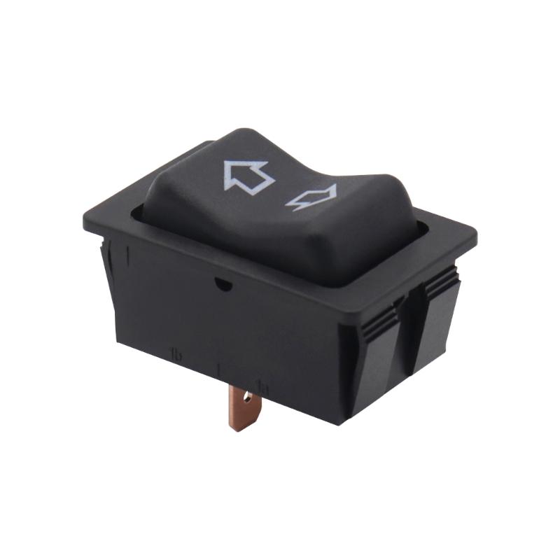 Small 12V/40A Motor Direction Switch with Self Resetting Feature Motor Reversal Switch Plastic for enhances Stability