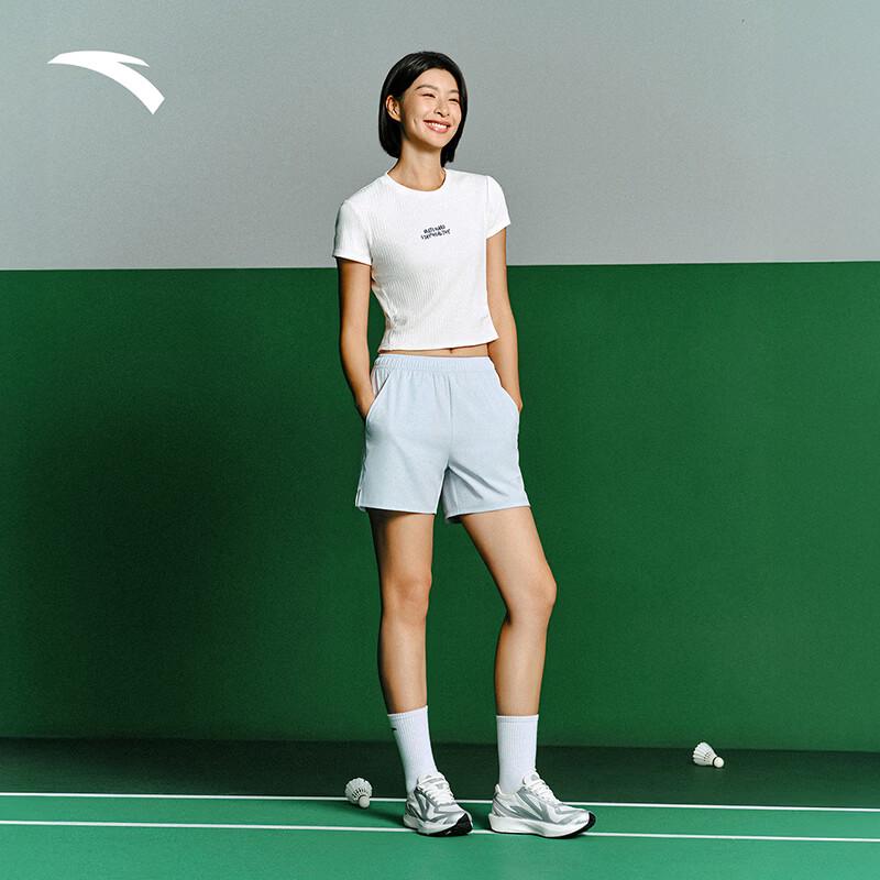 Anta Women's Quick-Drying Woven Sports Shorts