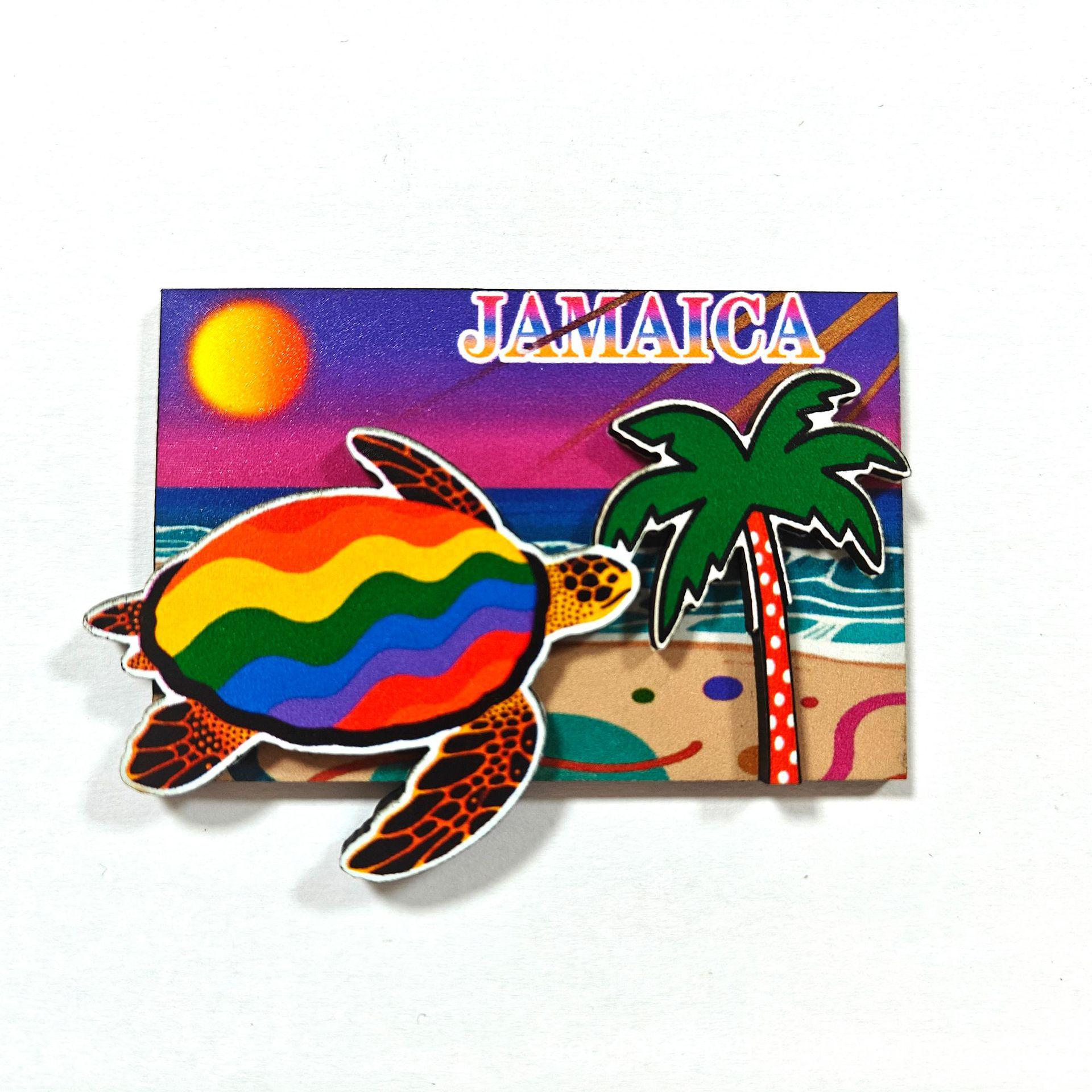 

3D Cultural City Resin Fridge Magnet – Customizable Tourist Attraction Souvenir