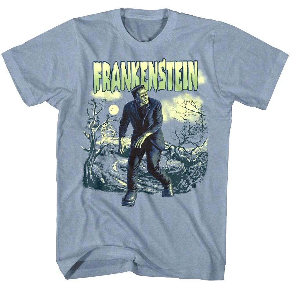 Frankenstein in the Woods Men s T Shirt S