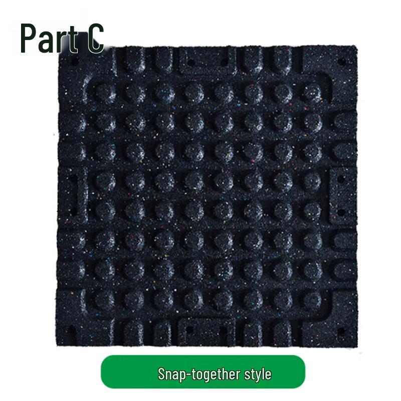 Interlocking Rubber Gym Mat