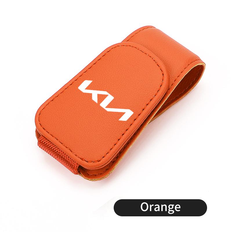CNR2 For KIA Car Sunglasses Holder Magnetic Portable Ticket Card Clip Auto Accessories K5 K2 Optima Soul Spectra Niro Cadenza Sephia