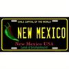 Souvenir Metal License Plate, Custom Auto Sign 15x30cm