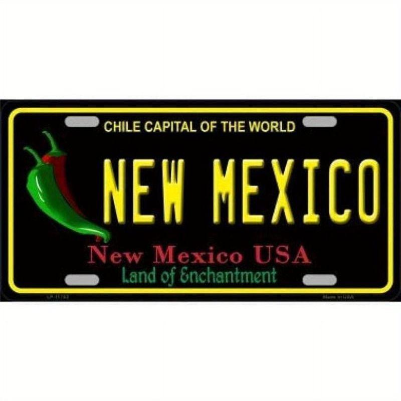 Souvenir Metal License Plate, Custom Auto Sign 15x30cm